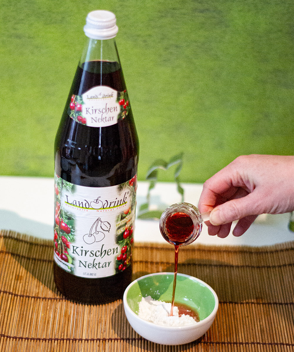 Kirschennektar-Glasurzutaten